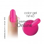 Gel UV 2M Beauty - color NF 40 roz fucsia 5 g, fara fixare